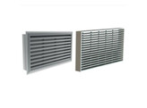 Grille de ventilation coupe-feu rectangulaire type GE/GZ