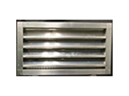 Grille exterieure rectangulaire de grande taille