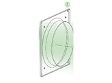 Aluminium bladen voor wandventilator PLM EC