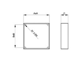 Verlengstuk voor wandventilator PLM EC